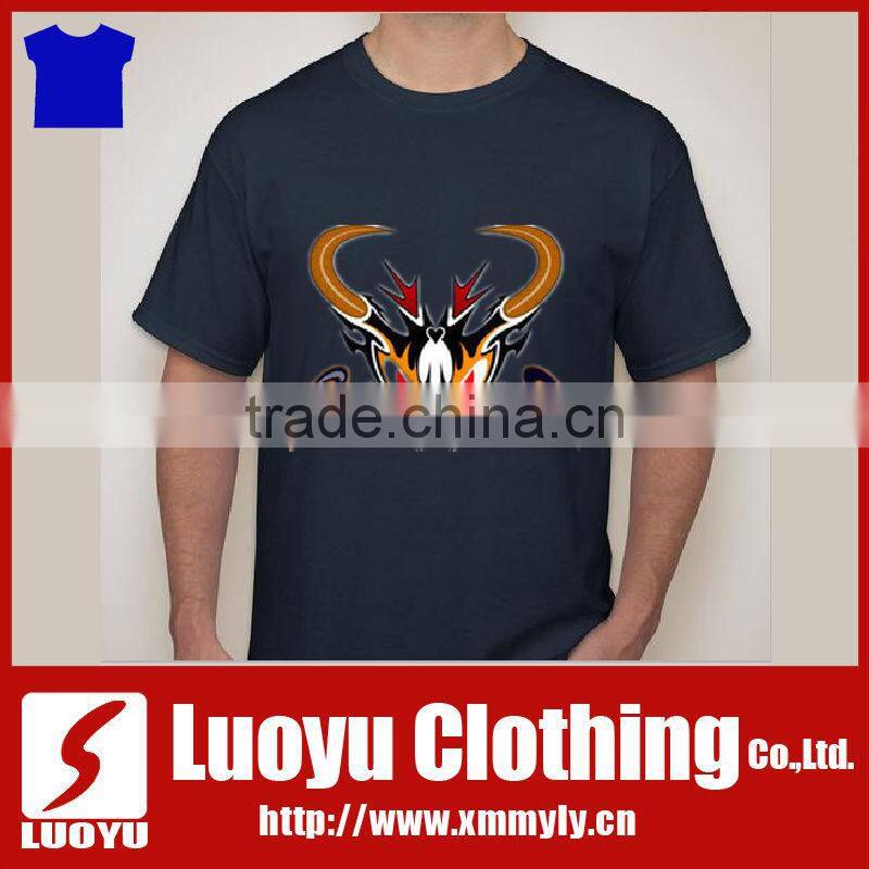 Luoyu cheap bulk plain white t shirts china