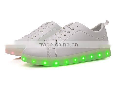 HFR-TS165-18 factory price lovers sport sneaker led shoes brand