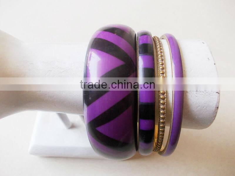 yellow plain Bracelet Bangle