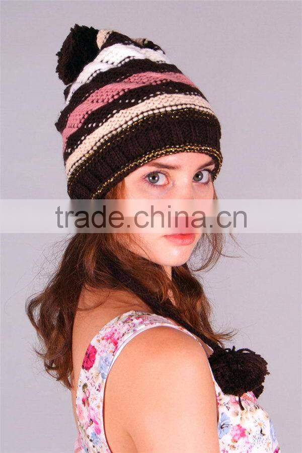 Contemporary unique lovely women knitted sombrero beach hat
