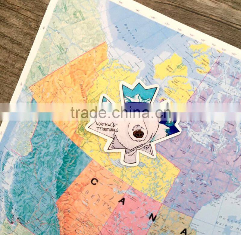 Custom high quality embroidered Canadian maple leaf patch for clothes embroidery patch made in china choose size/color