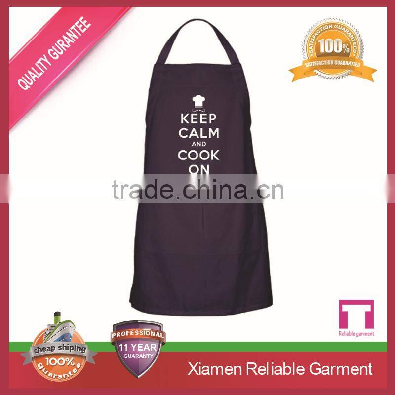 2016 New high quality cheap school apron new design without sleeve