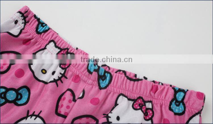 Pink color suit pajamas for girls