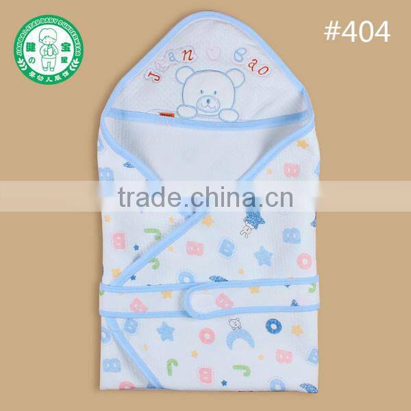Hot sale cartoon baby hooded blanket baby towel