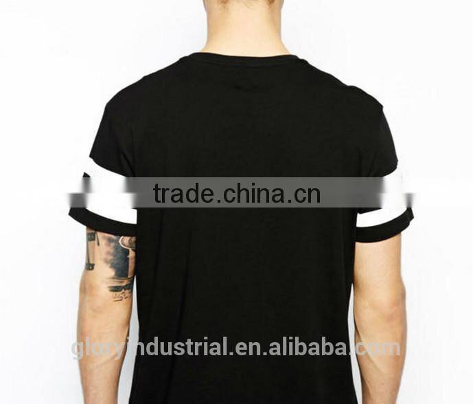 men's black t shirt wholesale china
