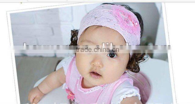 Baby Headband Lace Flowet Hair Bands Children Hairband Hair Bow