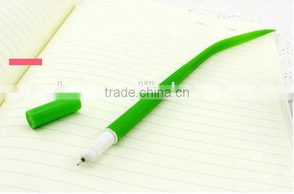 Grass shape ballpoint pen office & student creative plastic pen gel pen