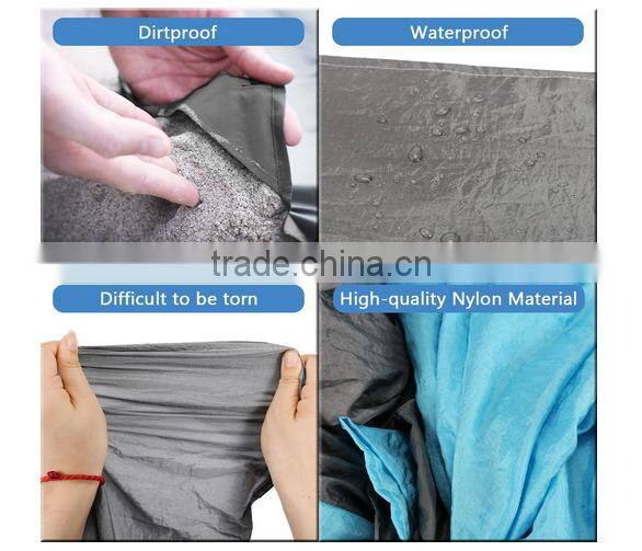 Compact Beach Blanket Oversized 7' X 9' Waterproof Sand Resistant Nylon Outdoor Picnic Blankets Camping Mat