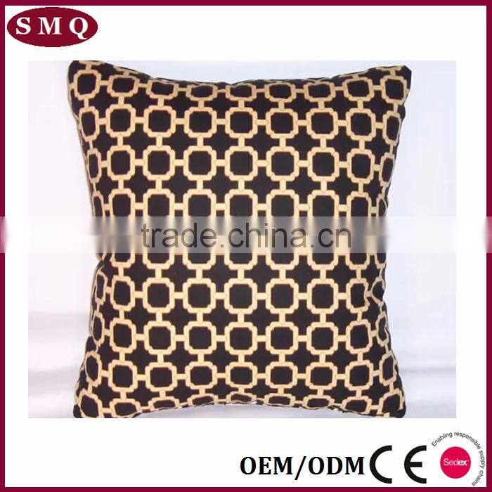 custom size pillow cases and non woven pillow cover with piping