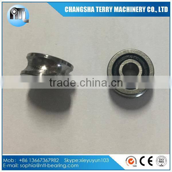 Embroidery machinery SG15 u groove track roller bearing