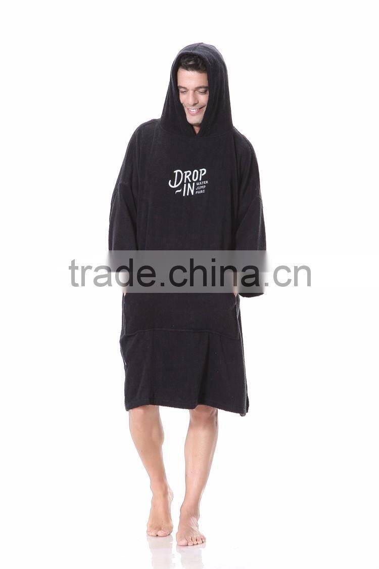 Terry cloth beach robe cotton wholesale