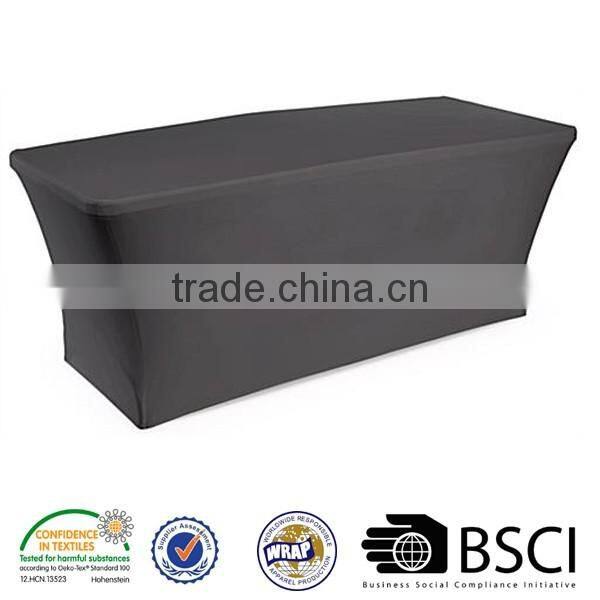 Spandex cocktail table cover stretch bar table cover