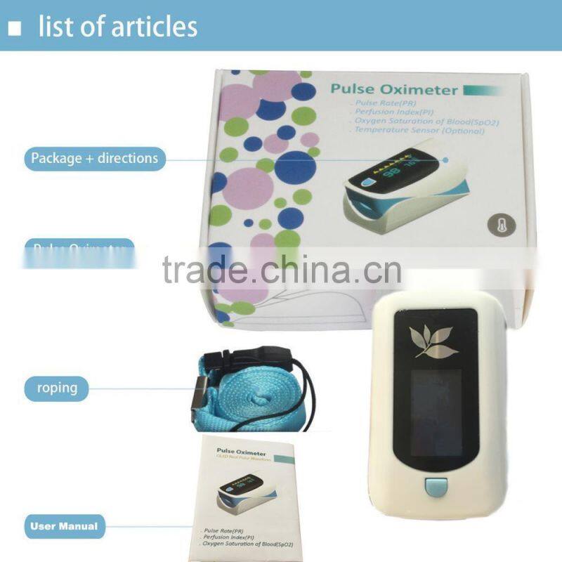 Fingertip oximetro Pulse LCD Display