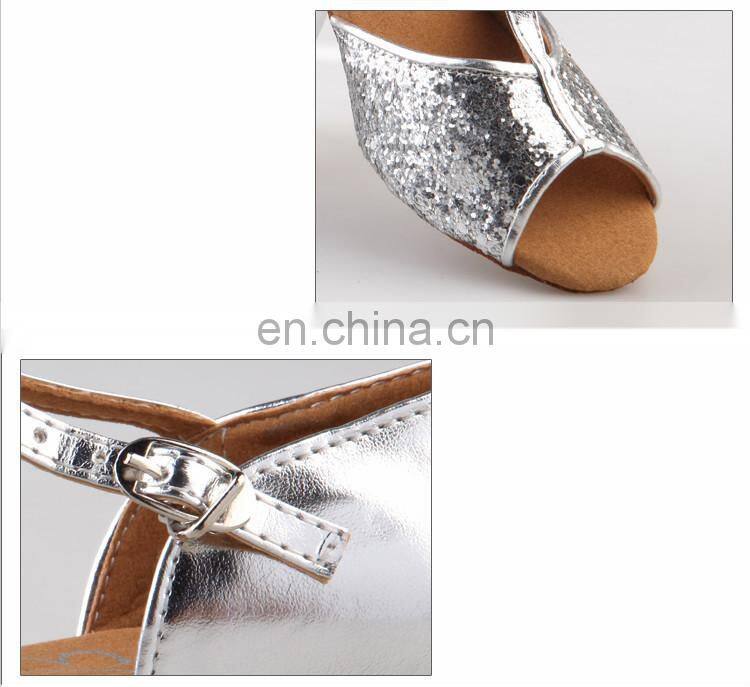 08B5L240 Shiny Children Latin Dance Shoes
