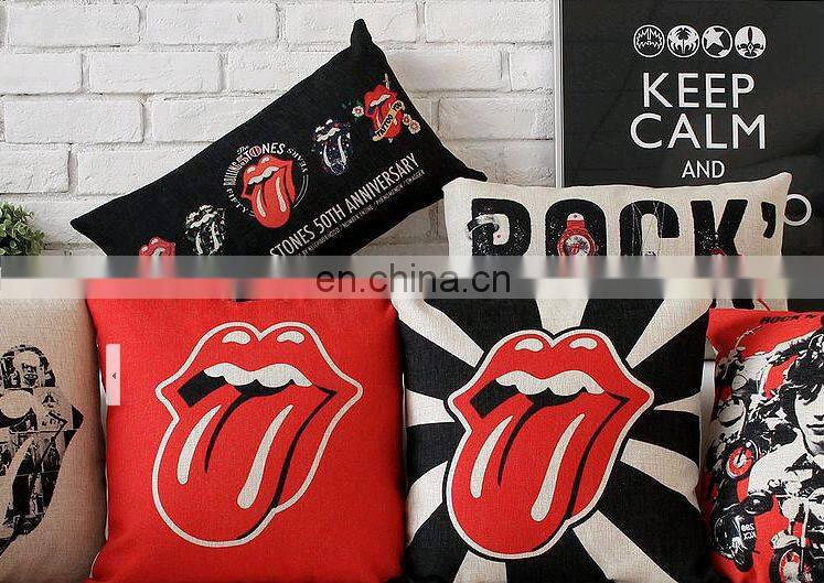 100% cotton fabric textile back cusion