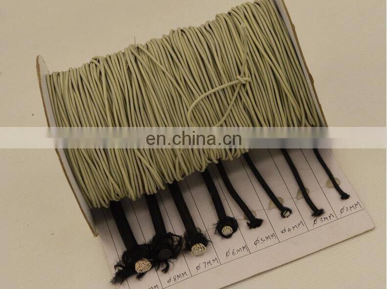 2mm-15mm customized elastic cord