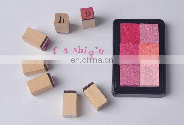 Elegent Plastic Sponge Gradient Pink Ink Absorber Pad