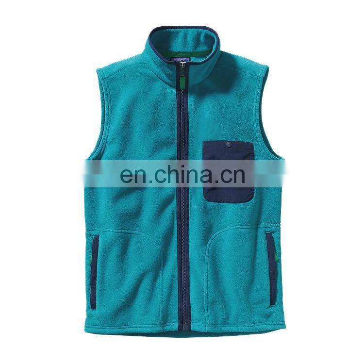wholesale mens fleece vest, sleeveless polar fleece vest, promotional embroidery fleece vest- 6 Years Alibaba Service