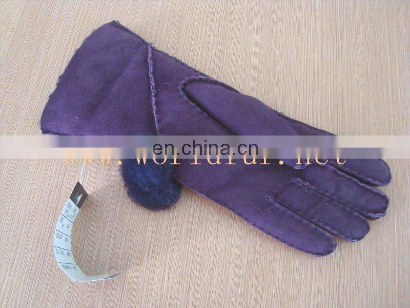 BY-022 shearling gloves 022