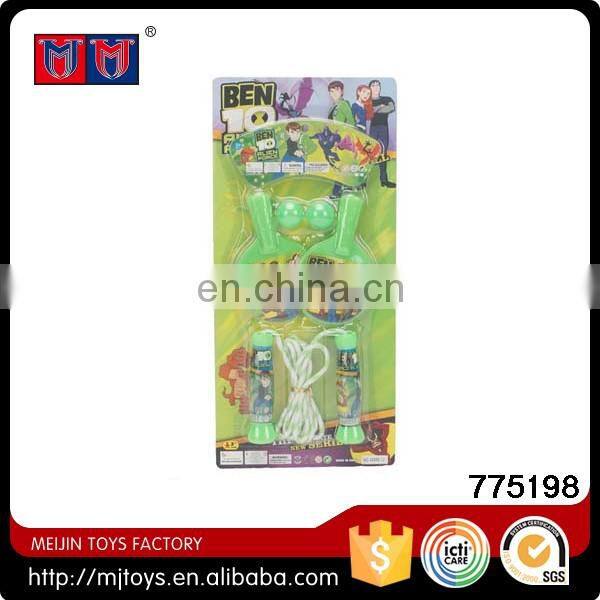Hot Selling Cat table tennis bats and jumping rope skipping sport play set toy to kids