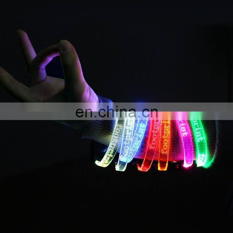 New Arrival Led Wristband Flashing cheap custom wristbands light up custom wristbands