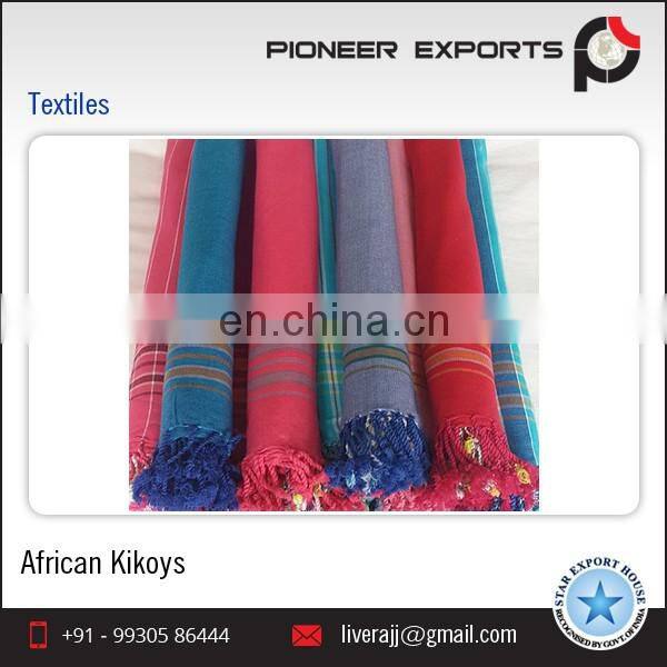 100% Pure Cotton Beautiful Eastern African Kikoys