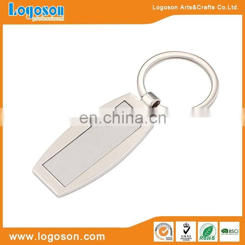 Metal Blank keyring Promotional Custom Blank key holder