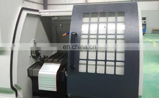 Hobby flat bed cnc cutting lathe machine with varied speed H35