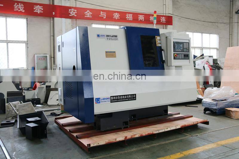 Automatic Cheap TCK420 Turning Center Slant Bed CNC Lathe Machine