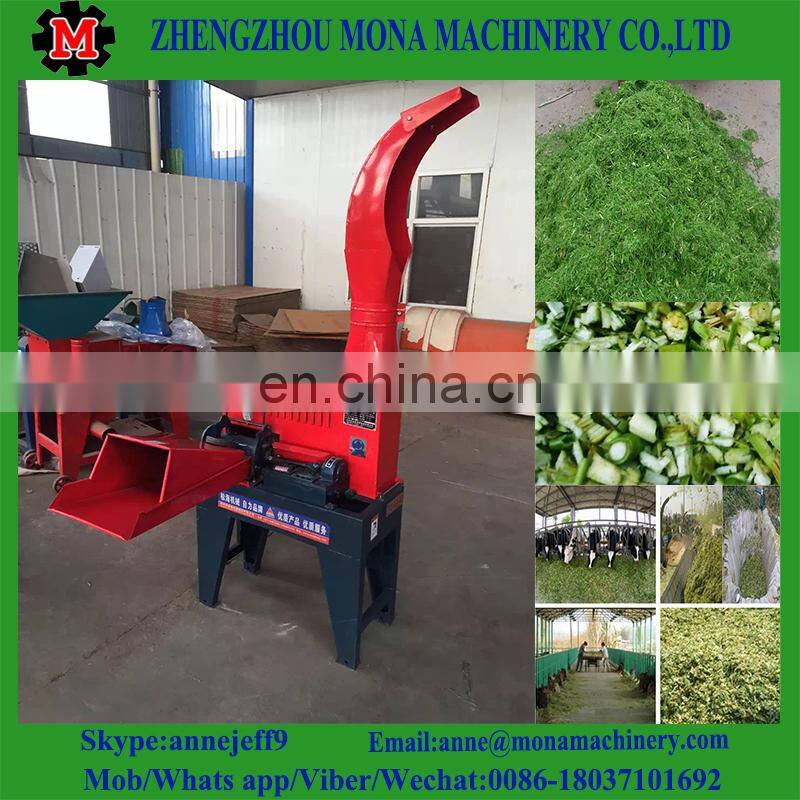 multifunctional dry/ensilage straw crusher/hay/chaff cutter for farm use