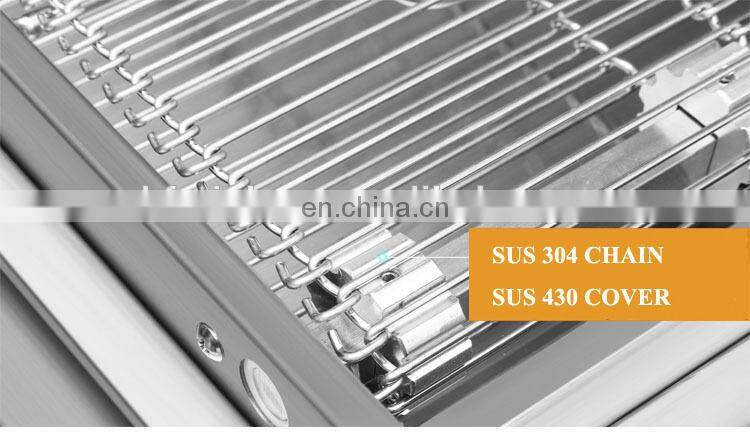 New Condition Stainless Steel Electric/Gas Conveyor Pizza Oven Price baking equipment pizza oven pizza maker for snack machine