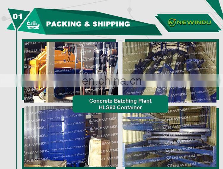 Zoomlion 45 m3/h dry ready mix concrete batching plant HZN45 for sale