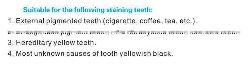 Beauty Products 2019 Teeth Whitening Machine with LED Light 3 color light lamp