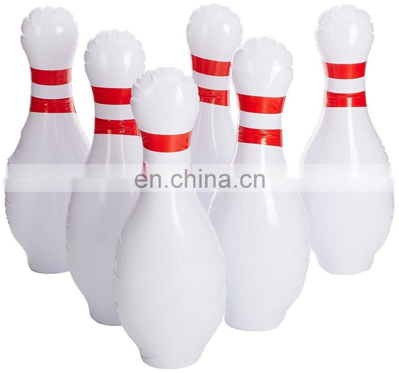 Customized kids and adults inflatable bowling balls toy games for sale