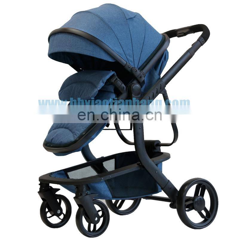 Good baby pram with baby car seat high quality baby stroller