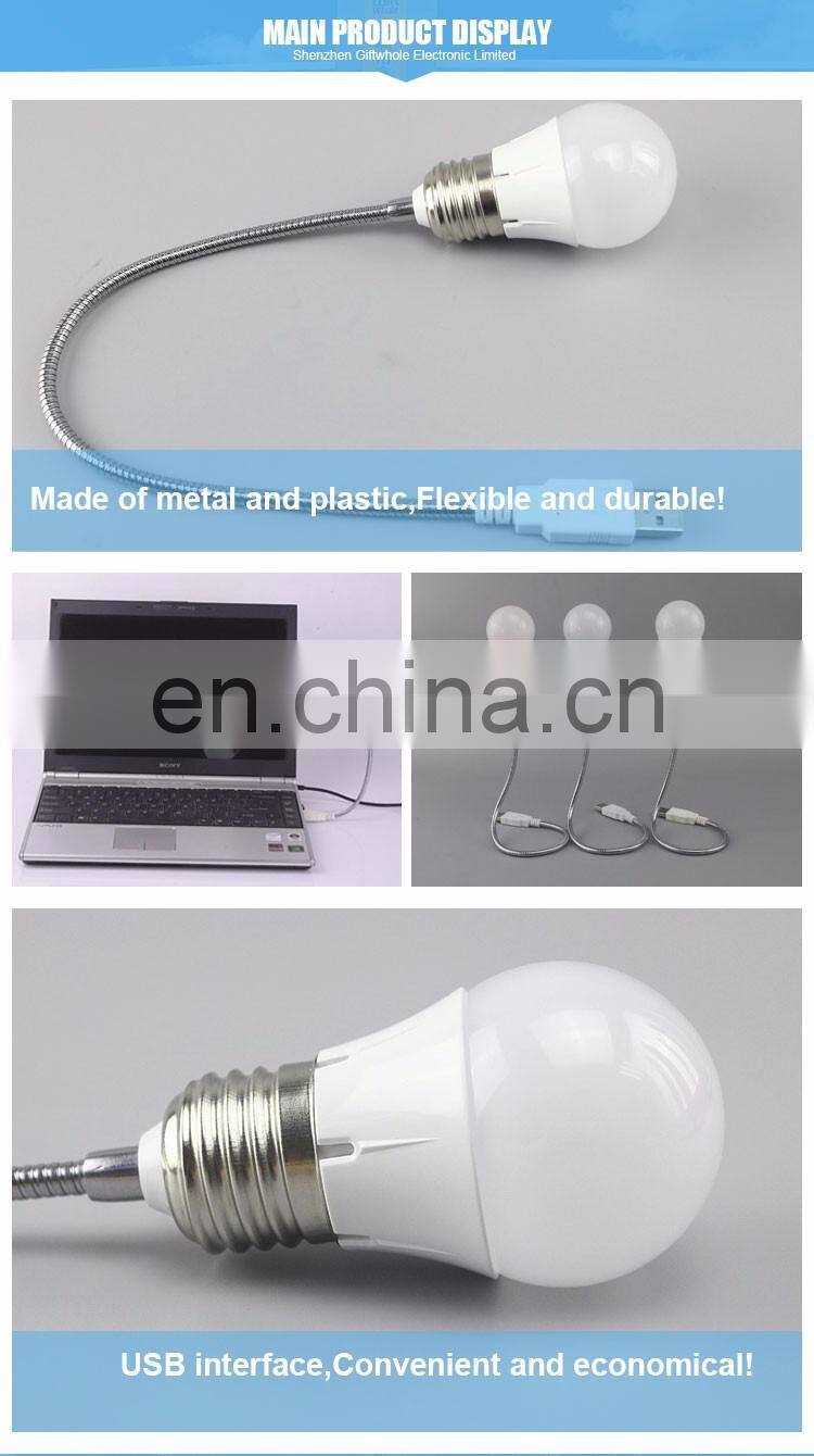 Wholesale Factory Silver Case Led Lamp Eye-Caring Lamp Usb