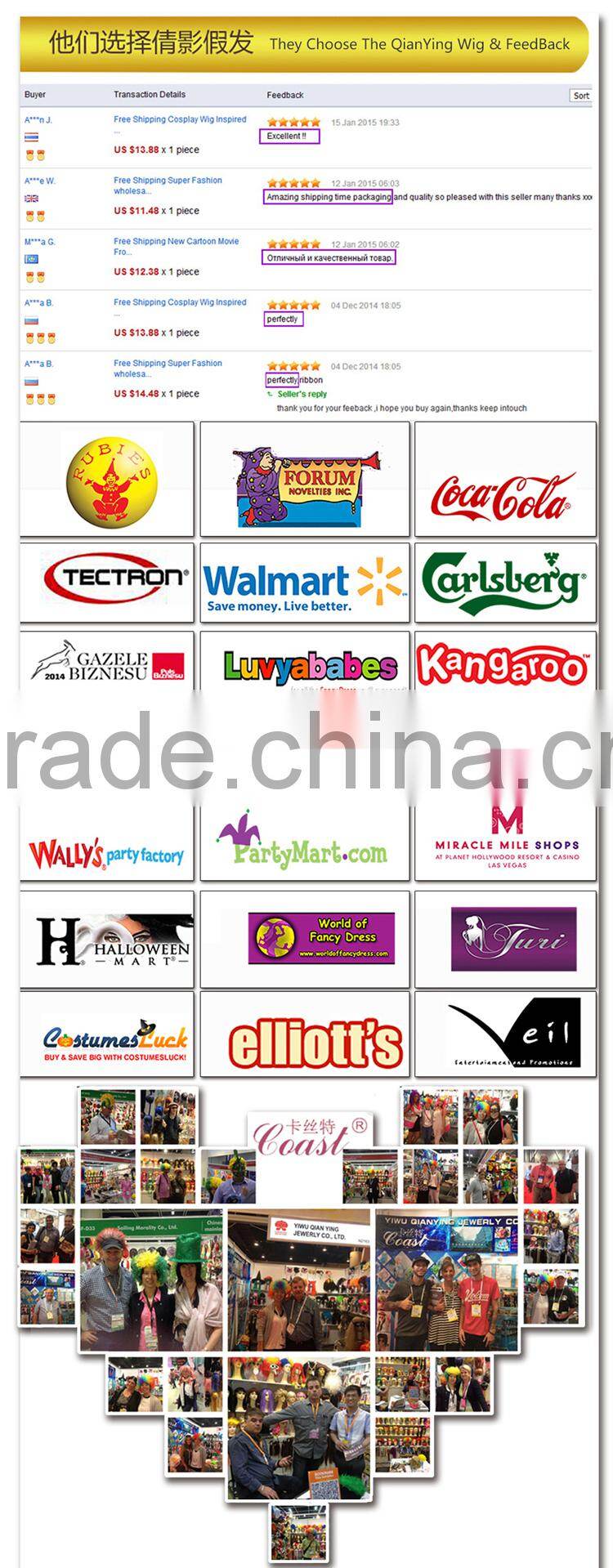 fashion long brown custom wig caps