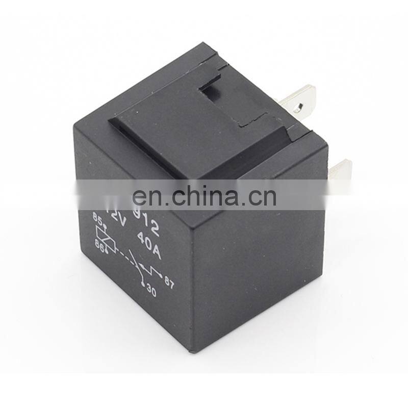 JD1912 Car relay 12Volt 40A Auto Automotive Relay Socket 4Pin 5Pin Relay & Wires
