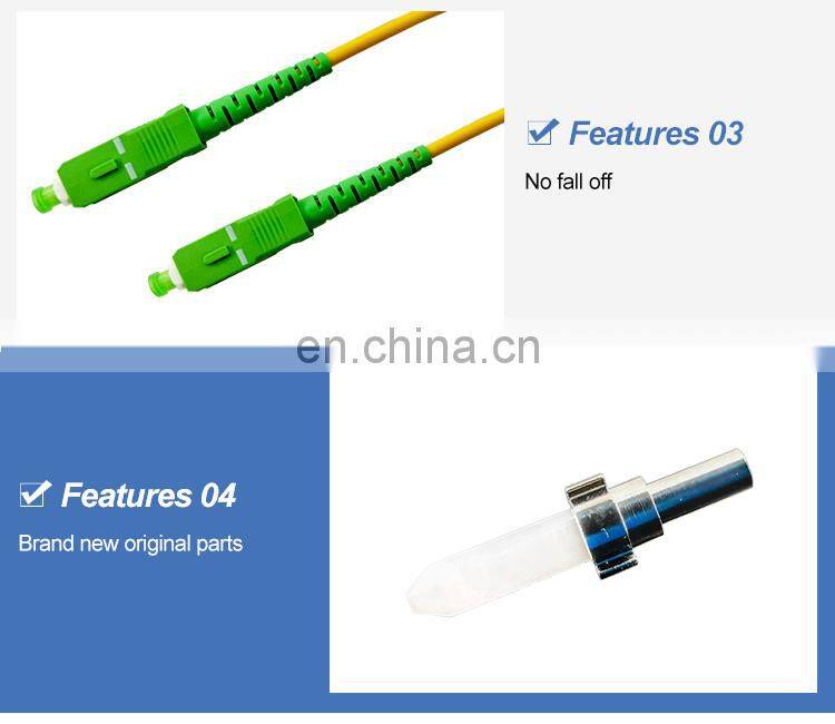 Mpo manufacturer price singlemode simplex/duplex optical cable patchcords 3m 3.0mm fc sc-apc fiber optic patch cord