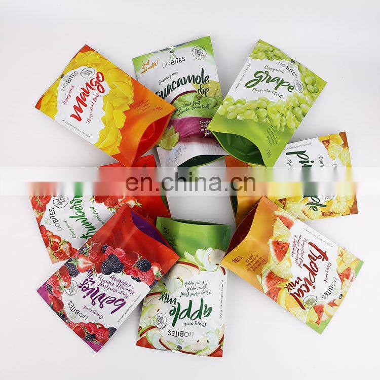 custom nuts packing bag stand up pouch