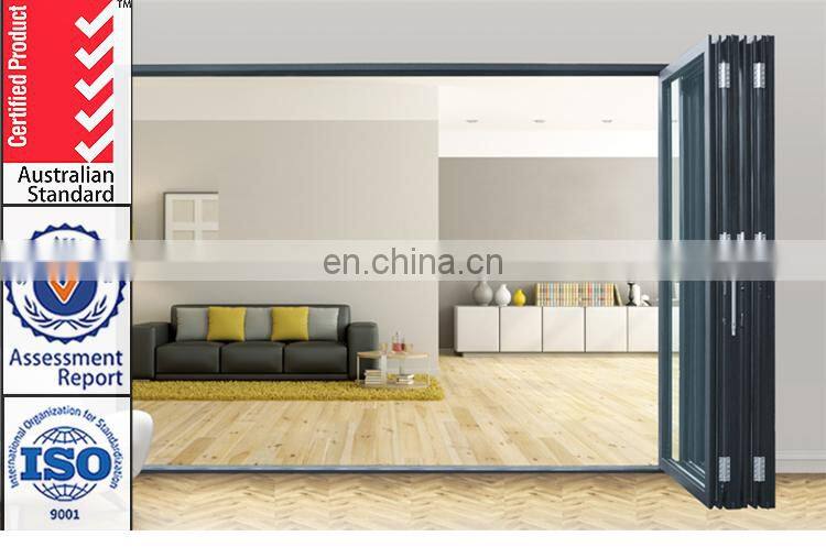 Aluminum Bi Folding Door Folding Patio Doors Folding Exterior French Doors