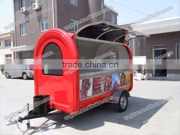 Mobile Food Trailer, Fried Ice Cream Food Cart, Food Truck