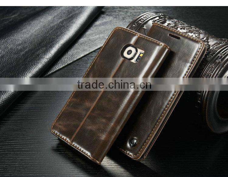 Accessory cover case, wallet leather cases for Samsung S6,phone case for s6