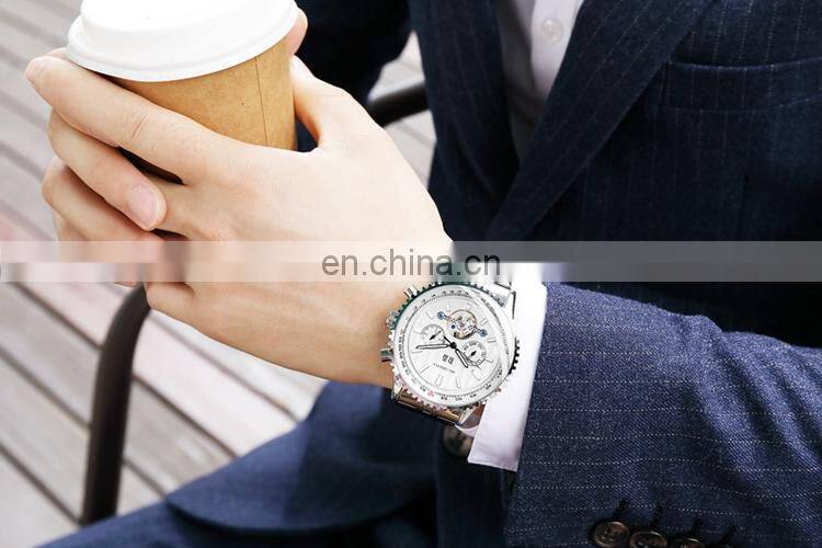 MG.ORKINA MG089 Business Stainless Steel Calendar Business Automatic Mechanical Classic Unique Mens Watches