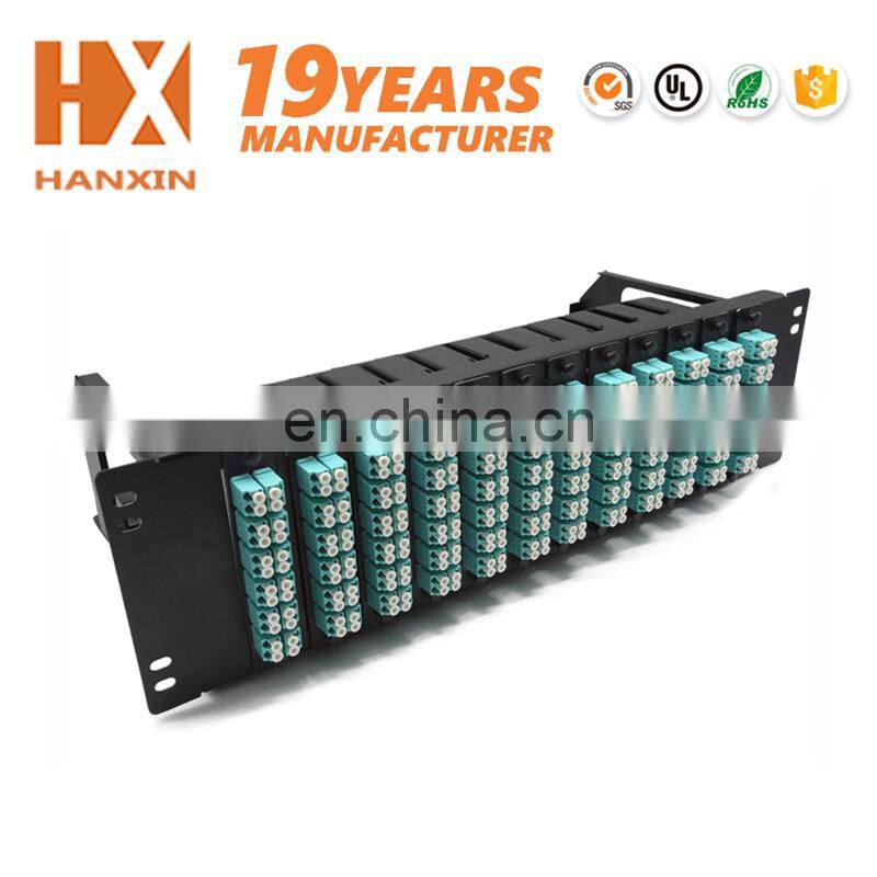 Hot sell rack mount odf 96 port fiber optic patch panel