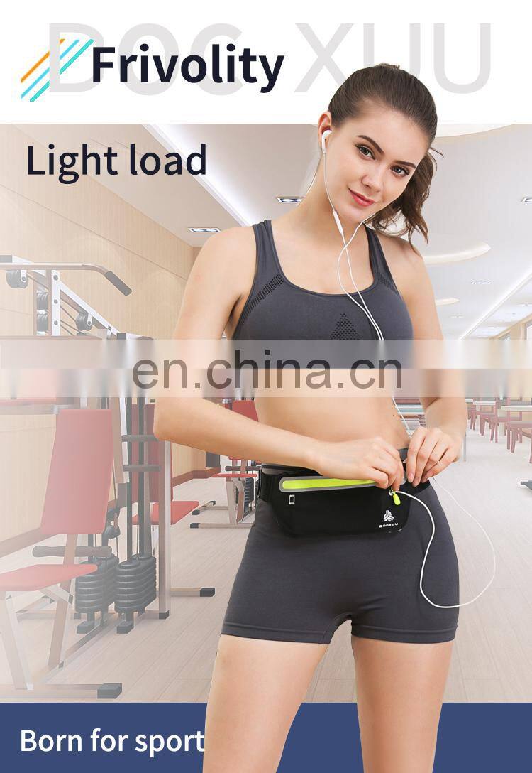 Multifunctional sports pockets for men and women running mobile phone pockets personal leisure invisible outdoor bag