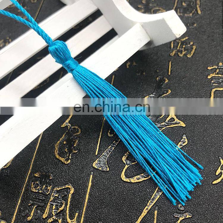 Polyester Silk Tassel Fringe 13cm Cotton Tassels Trim For Sewing Curtains Accessories