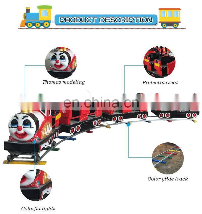 adult rides train set on tracks Electric Mini Indoor Train With Track to Ride For Sale