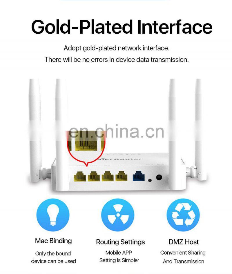 ALLINGE MDZ3234 300Mbps Openwrt Router Home Wireless Network Router WE1626 Router Support USB Modem