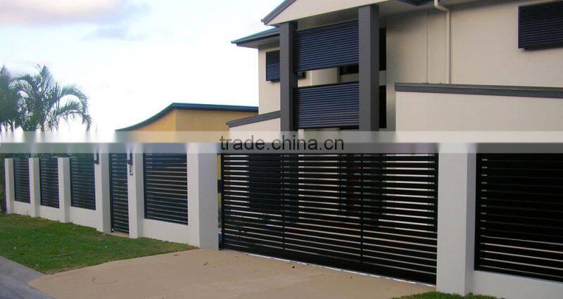 aluminum tubular gate design